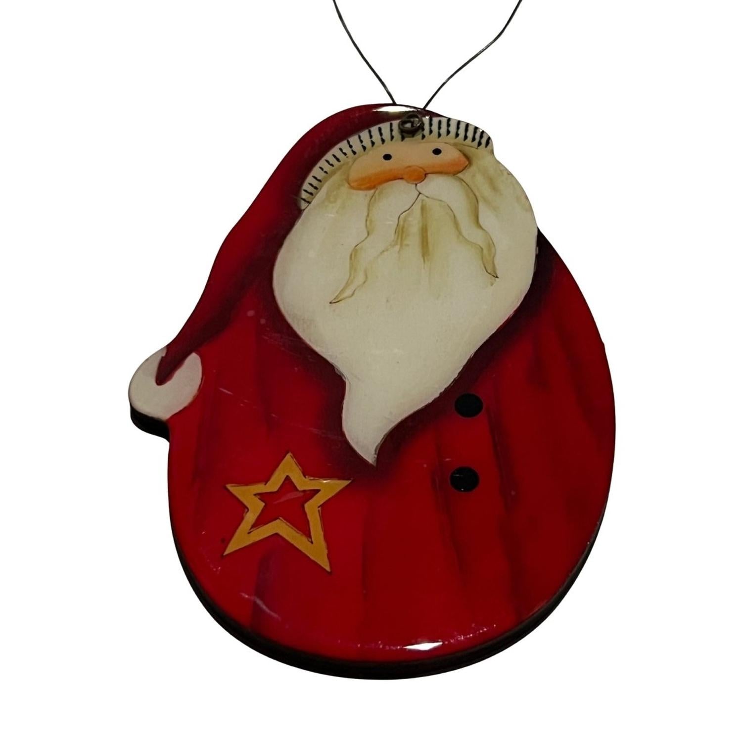4" Holiday Wood Ornaments (Asst)