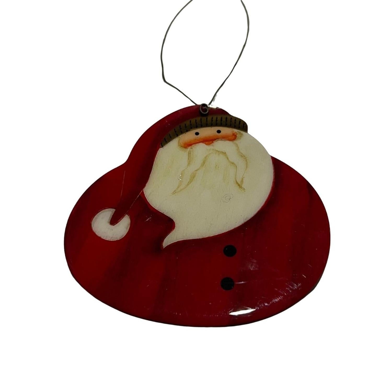 4" Holiday Wood Ornaments (Asst)