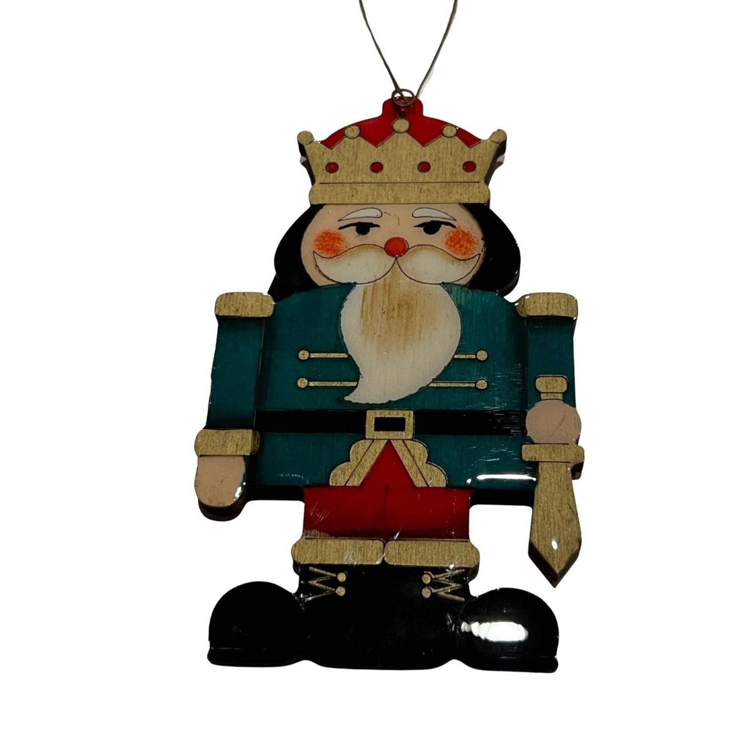 4" Holiday Wood Ornaments (Asst)