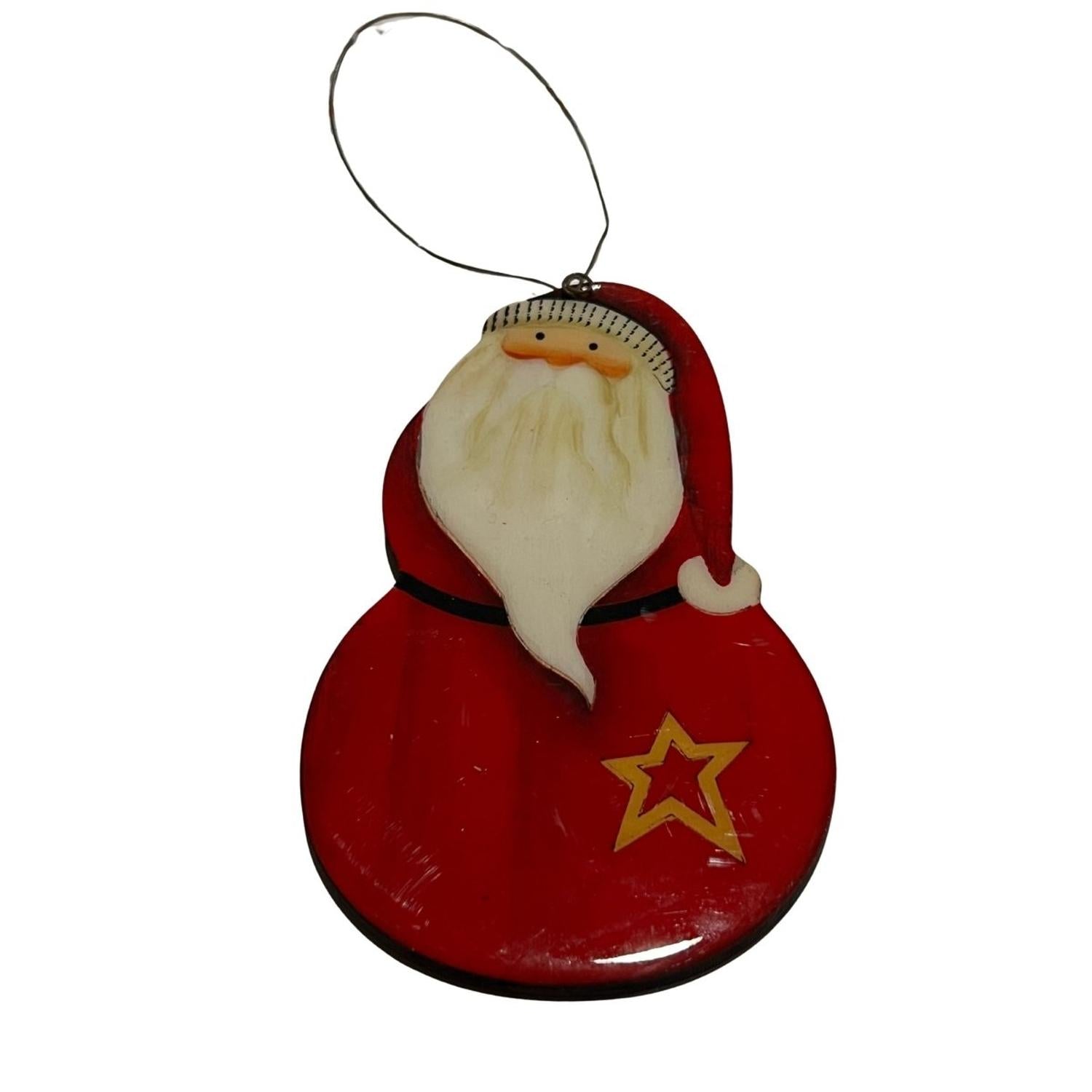 4" Holiday Wood Ornaments (Asst)