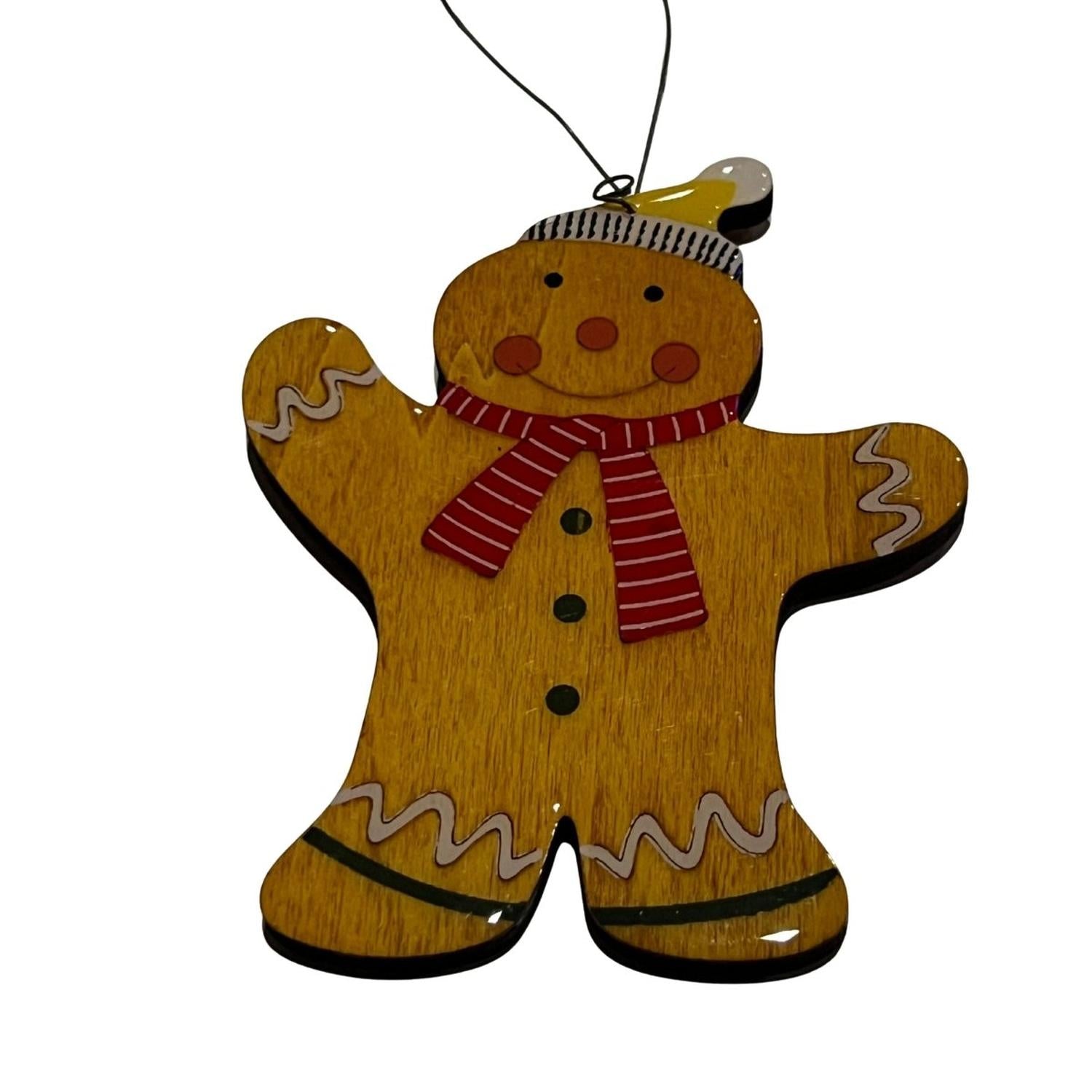 4" Holiday Wood Ornaments (Asst)