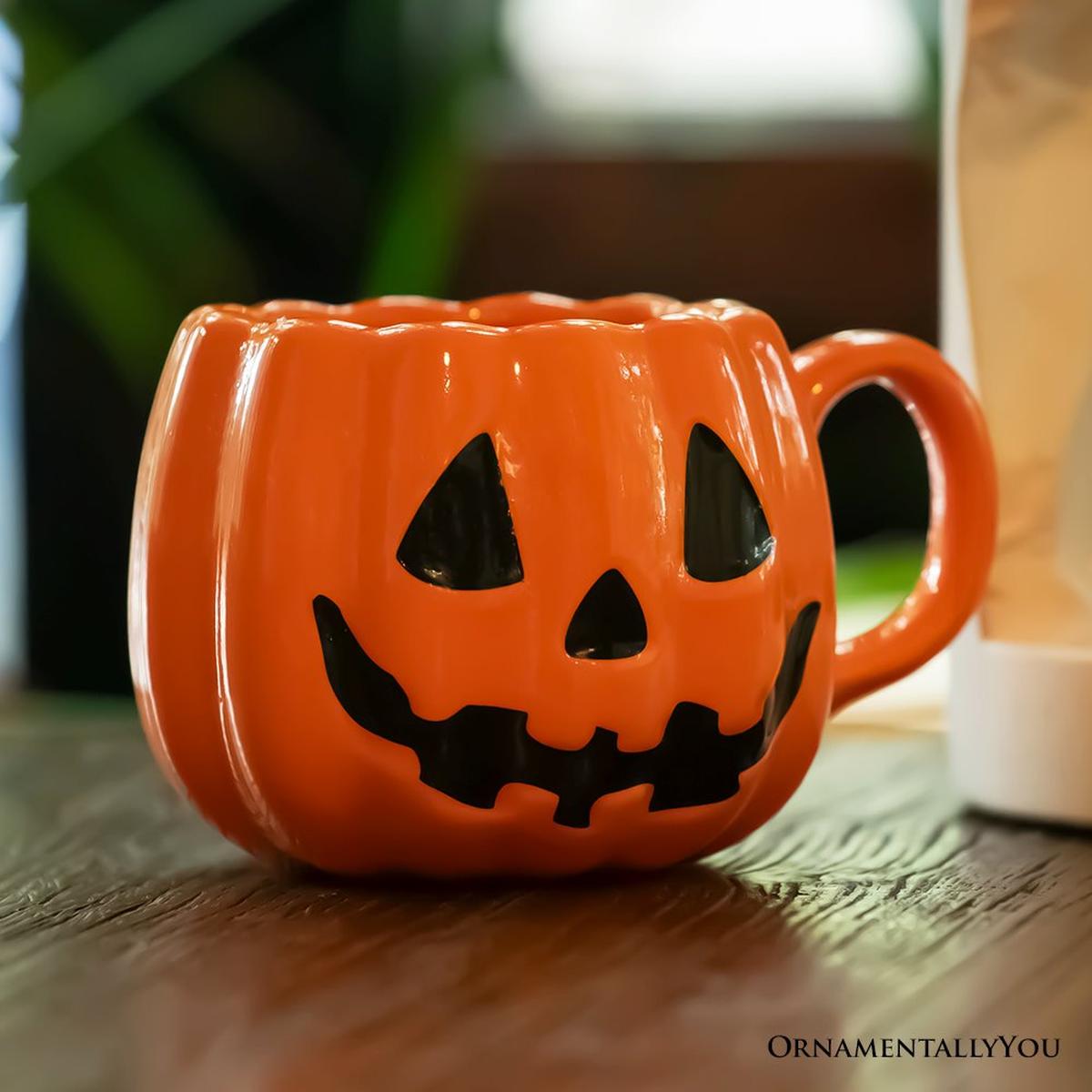 Shop For 4" Jack O' Lantern Pumpkin Mug