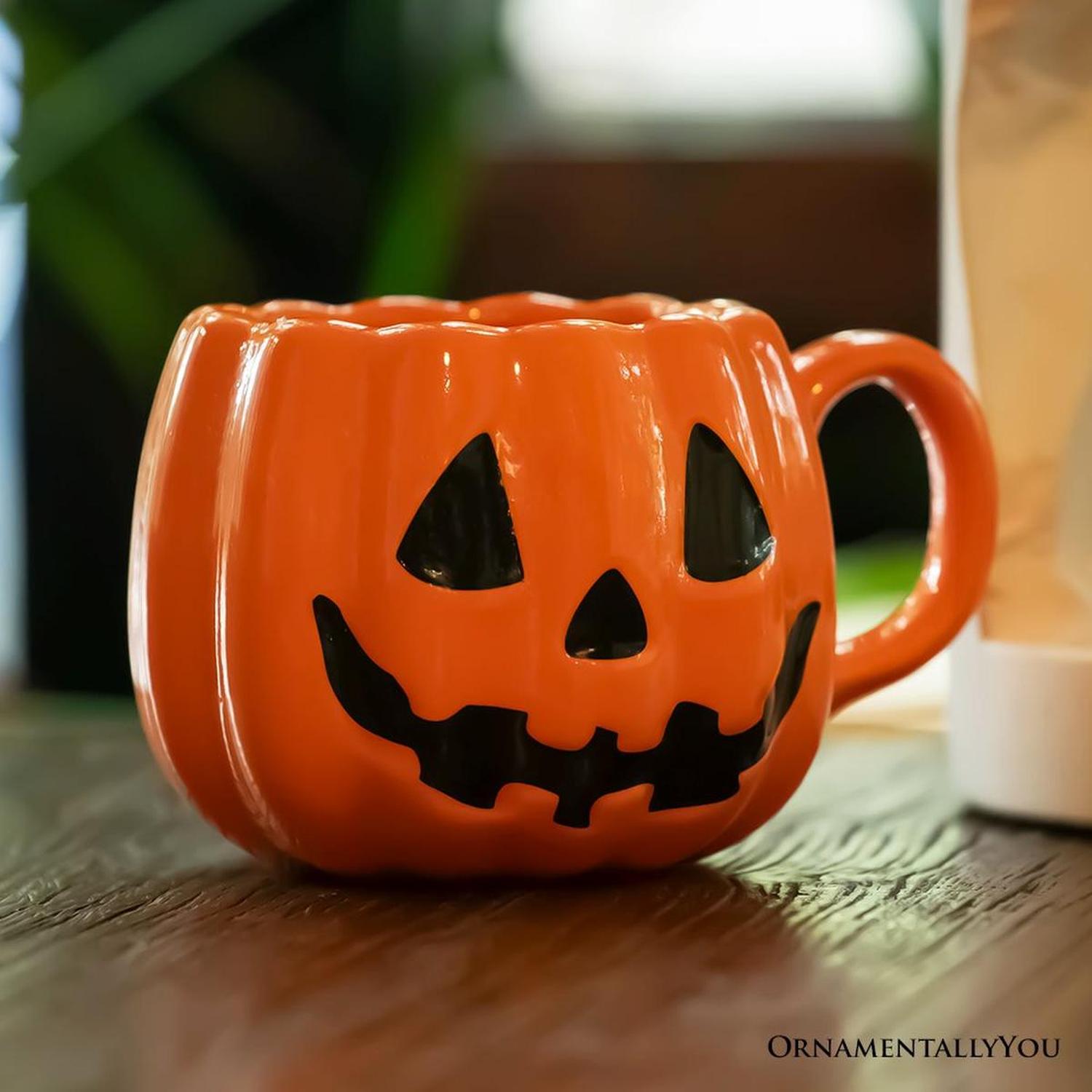 Shop For 4" Jack O' Lantern Pumpkin Mug