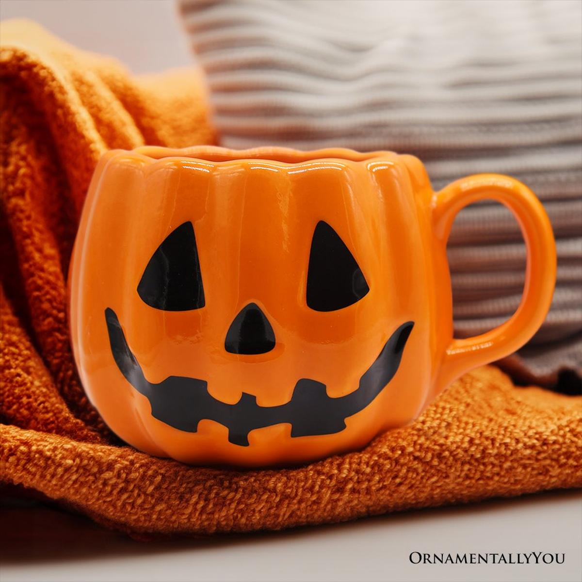 Shop For 4" Jack O' Lantern Pumpkin Mug