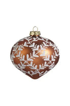 Shop For 4" Leaf Pattern Ornaments (Asst 3)