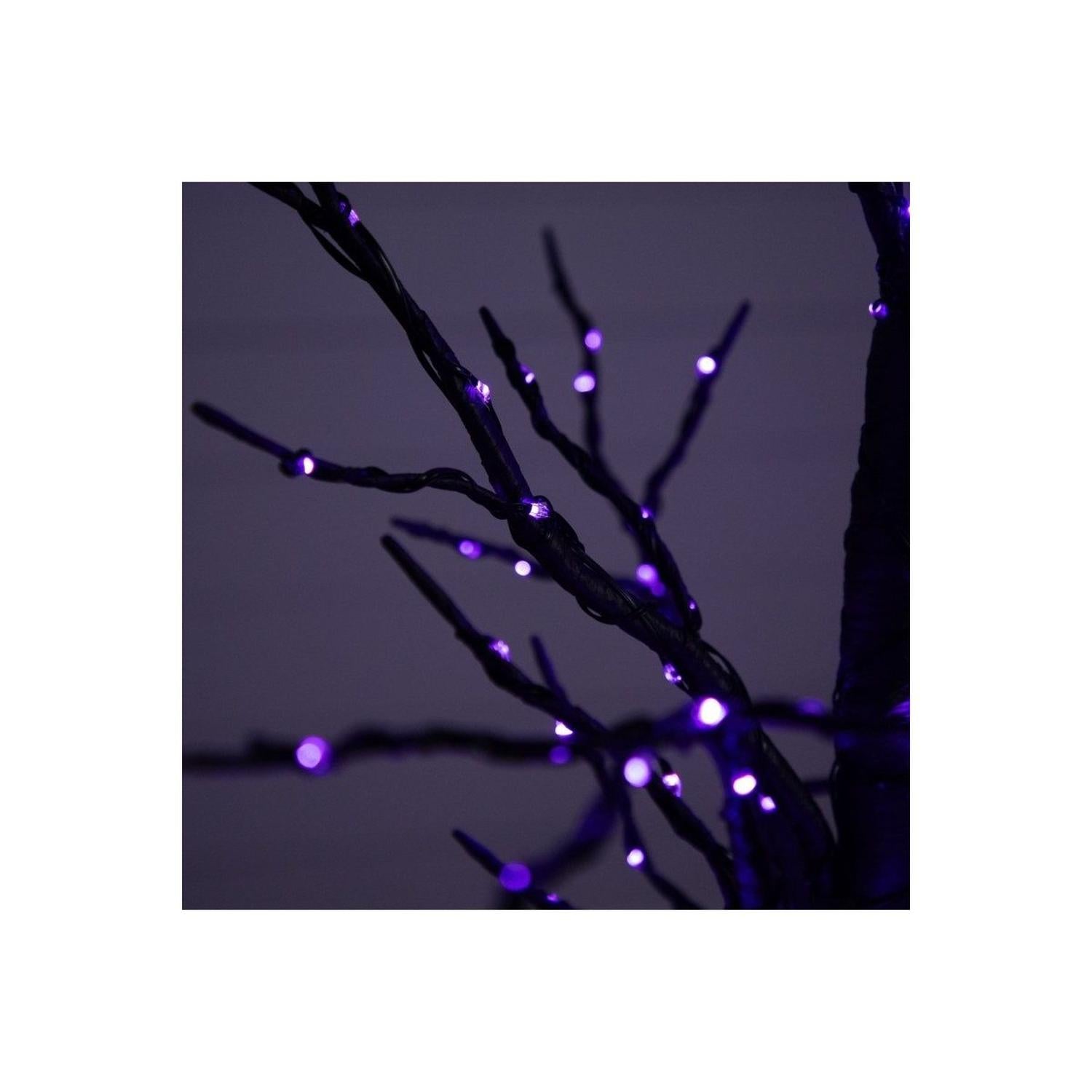 4’ LED Artificial Halloween Twig Tree