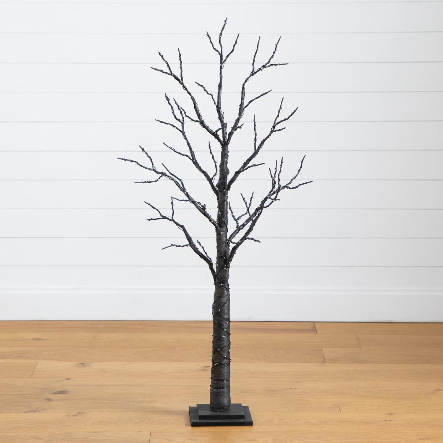 4’ LED Artificial Halloween Twig Tree