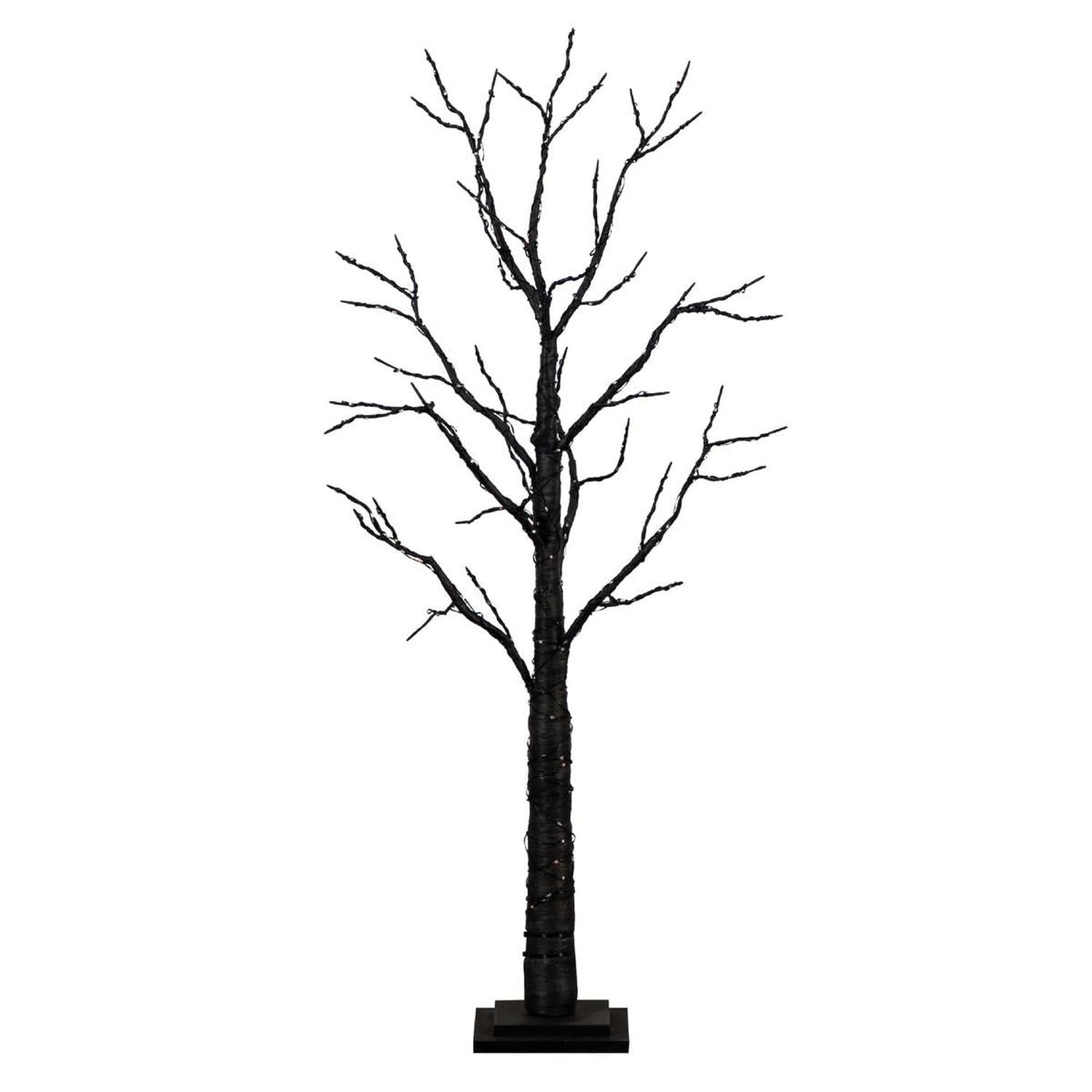 4’ LED Artificial Halloween Twig Tree