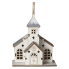 Shop For 4" Lighted Laser Wood Church Ornaments