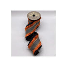 4" Metallic Dupion Fringe Ribbon: Check (5 Yards)