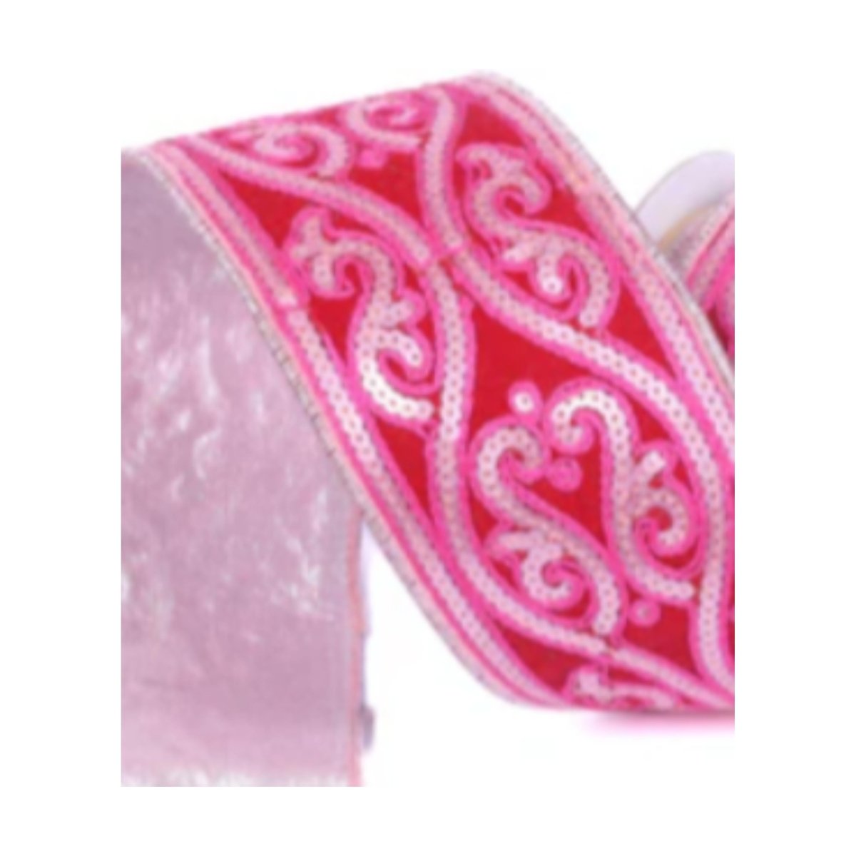 Shop For 4" Morris Tapestry Ribbon: Light Pink (5 Yards)