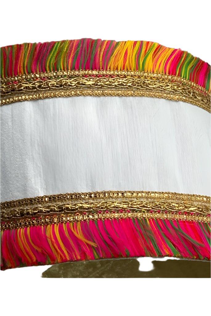 Shop For 4" Multi Festival Fringe Ribbon: Multi (10 Yards)