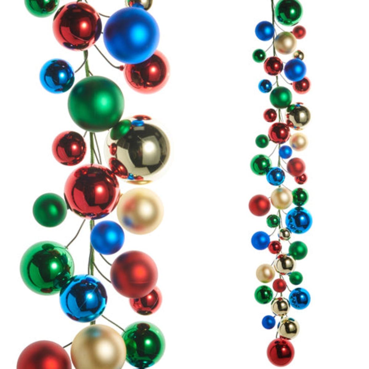 Shop For 4' Multicolor Ball Garland