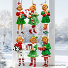 Shop For 4" Nostalgic Victorian Christmas Girl (Set of 6)
