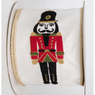 Shop For 4" Nutcracker Drum Ribbon: White (5 Yards)