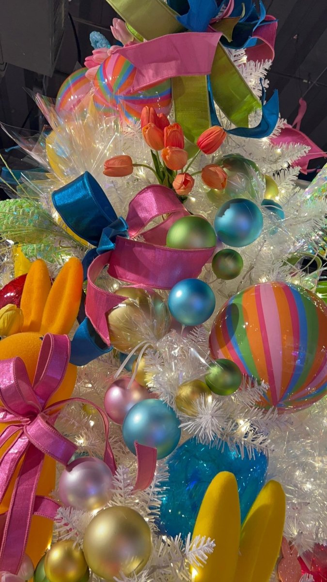 4' Pastel Ball Garland