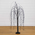 Shop For 4’ Pre - Lit Halloween Black Willow Artificial Tree