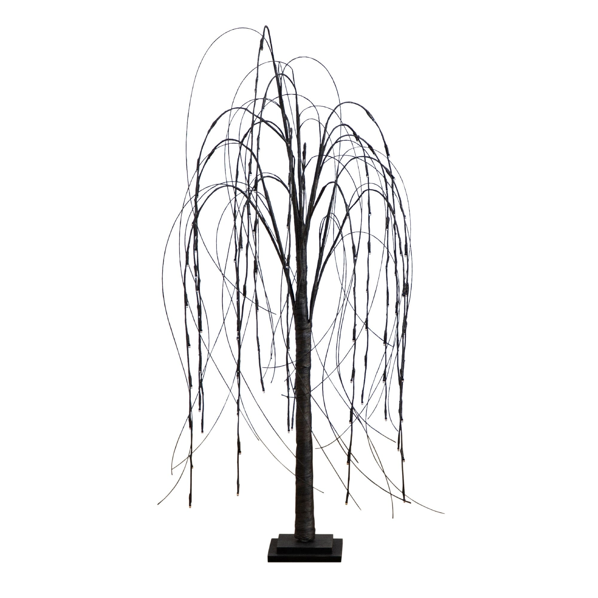 Shop For 4’ Pre - Lit Halloween Black Willow Artificial Tree