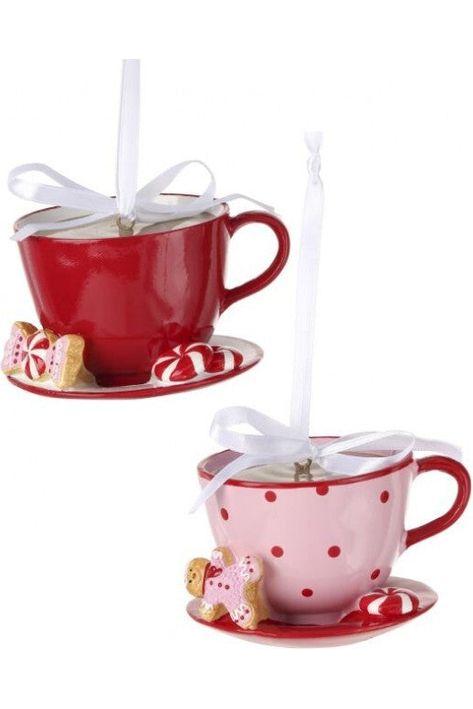 Shop For 4" Resin Cocoa/Sweets Mug Ornaments