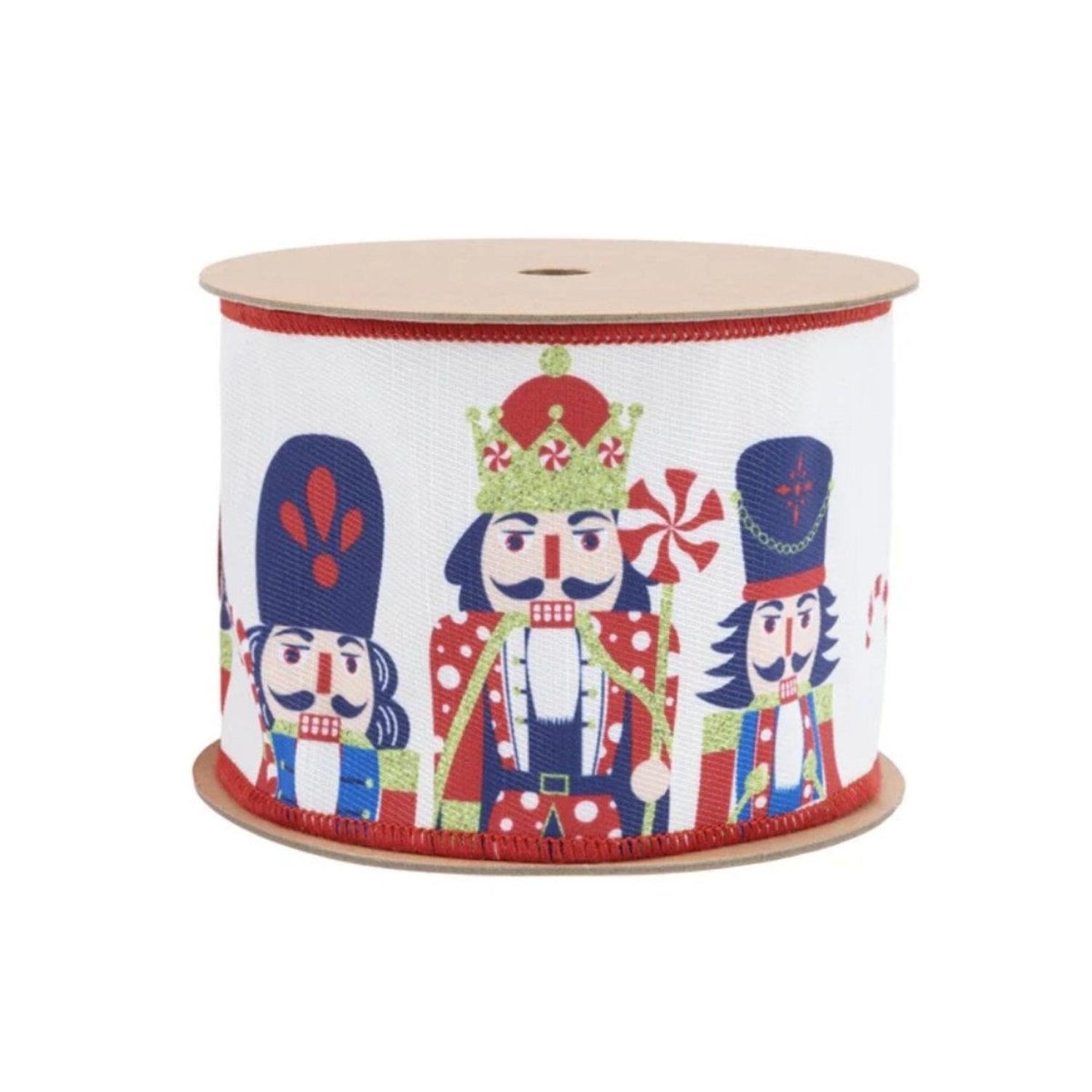 4" Reversible Dupioni Nutcracker Ribbon (10 Yards)