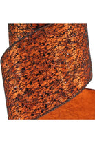 Shop For 4" Spider Web Black Tinsel Ribbon: Orange (10 Yards)