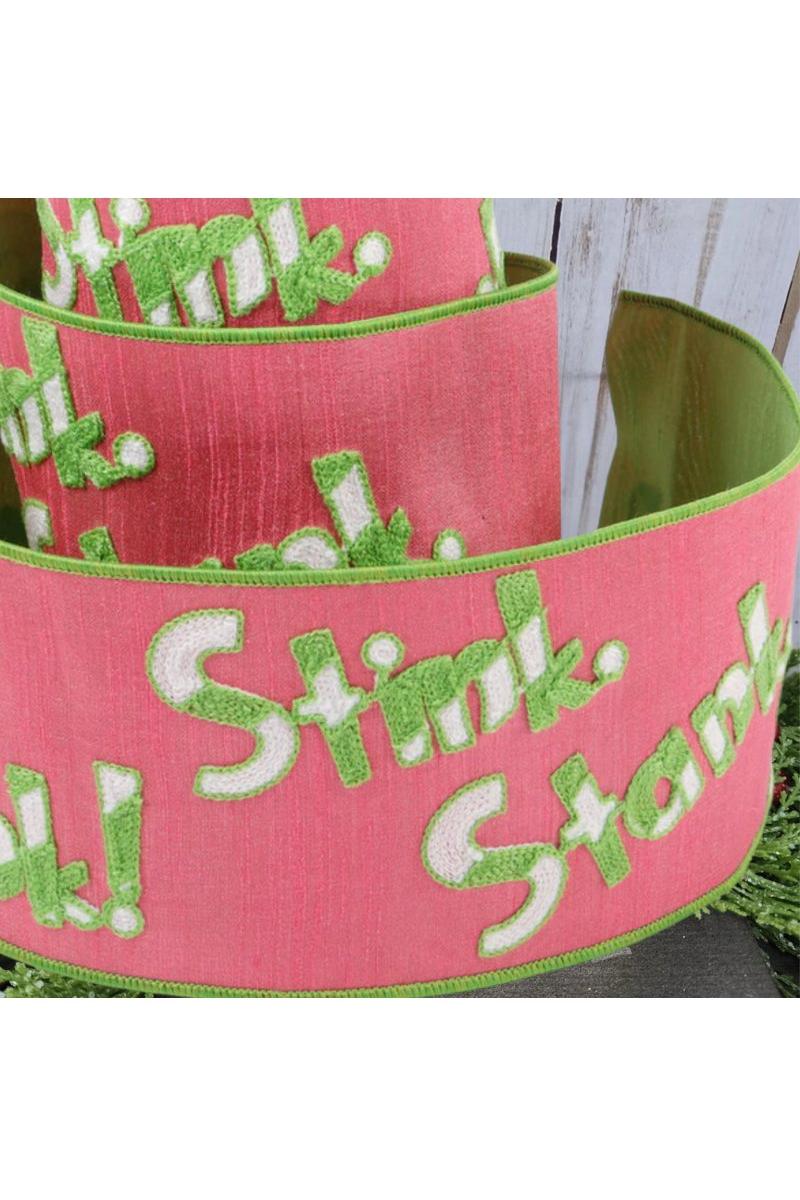 Shop For 4" Stink Stank Stunk Ribbon: Pink (5 Yards)