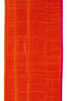 Shop For 4" Stripe Trimming Overlay Ribbon: Orange/Fuchsia (5 Yards)