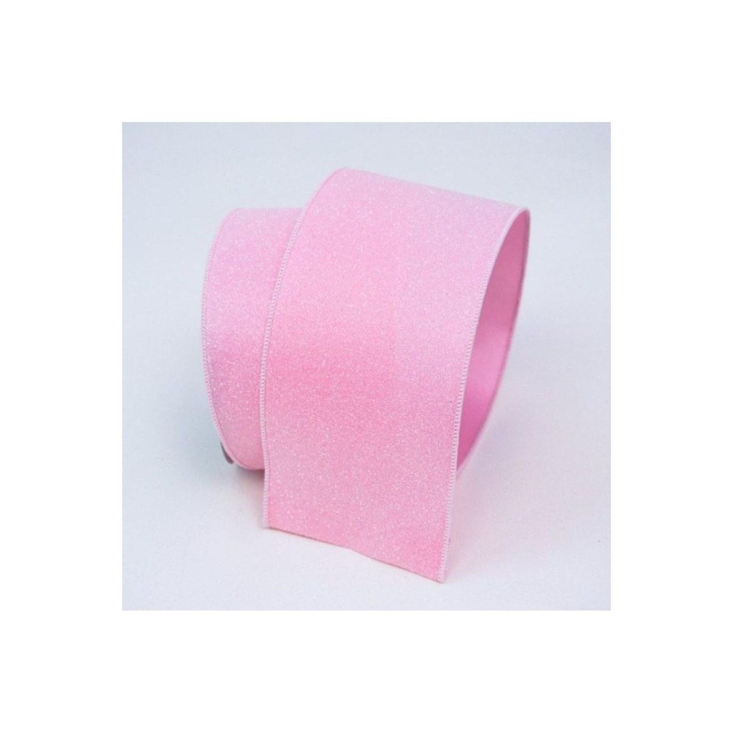 4" Sugar Candy Ribbon: Light Pink (10 Yards)