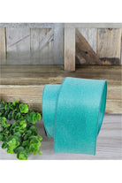 Shop For 4" Sugar Candy Ribbon: Teal (10 Yards) at Michelle's aDOORable Creations