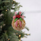 Shop For 4" Swirl Gingerbread Ball Ornament