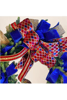 Shop For 4" Velvet Ribbon: Royal Blue (10 Yards) at Michelle's aDOORable Creations