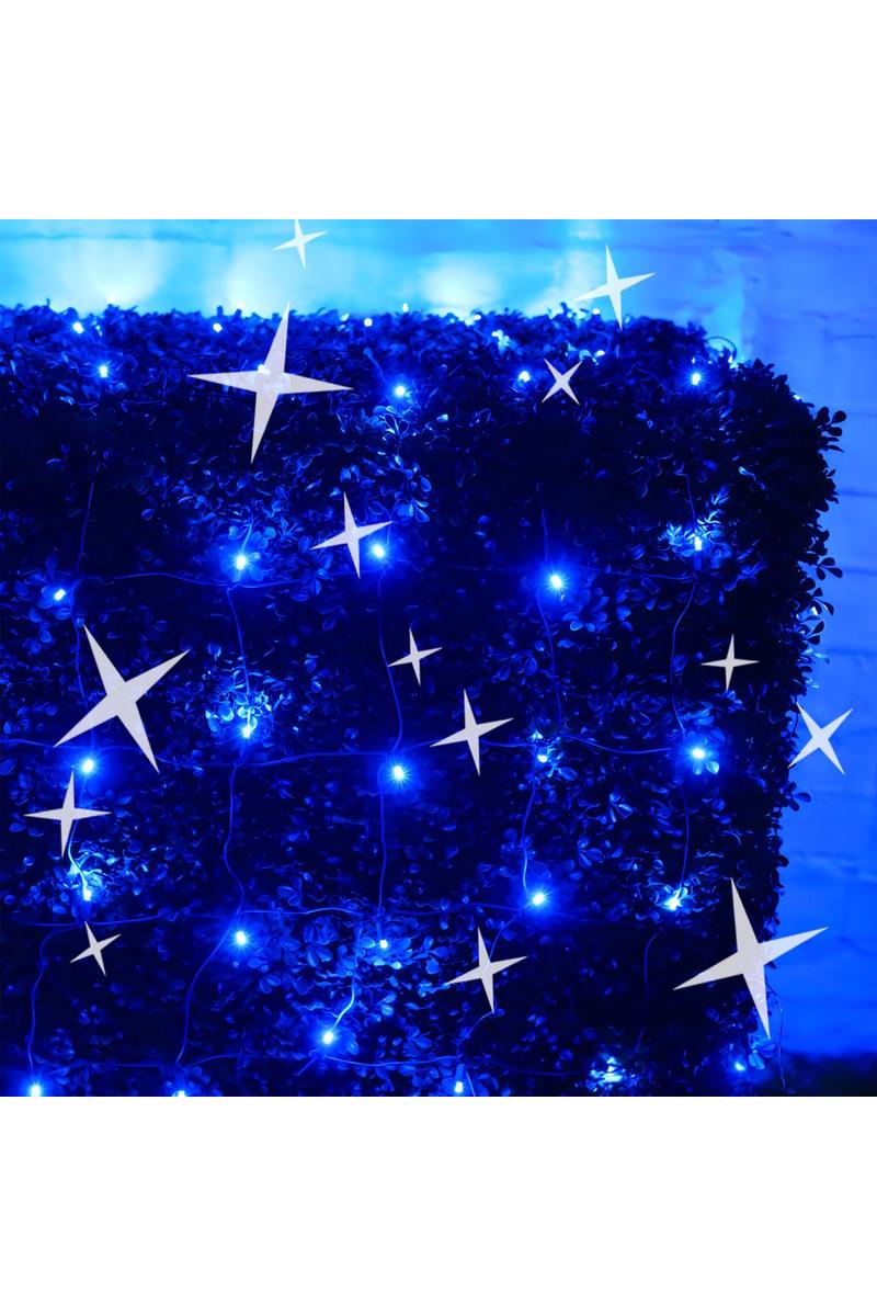 Shop For 4' x 6' Blue 5mm LED Smooth Fade DreamSpark Net Lights