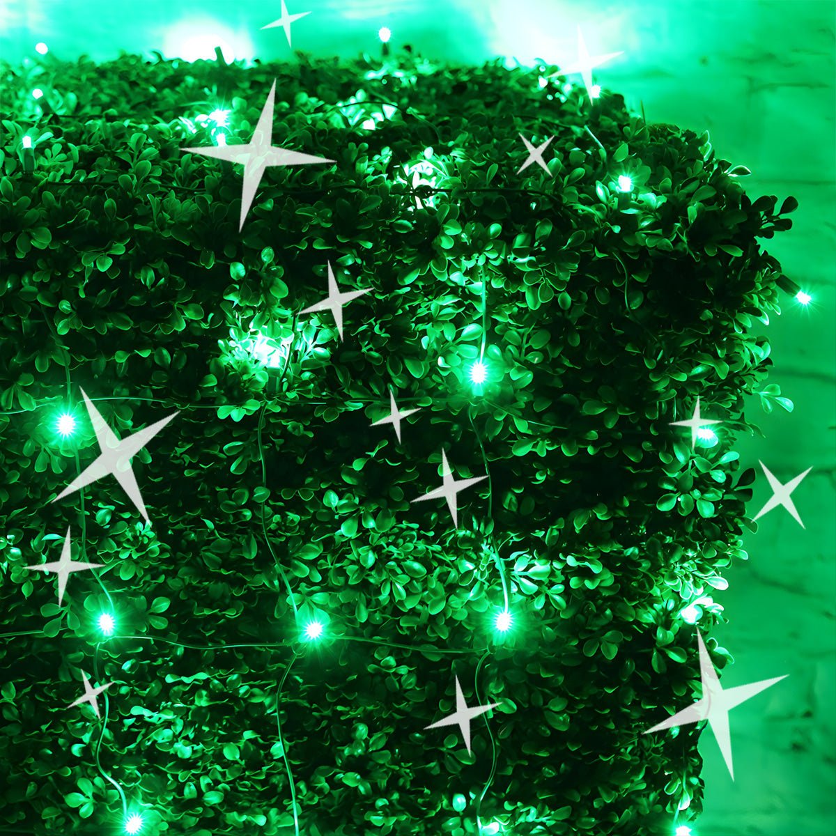 Shop For 4' x 6' Green 5mm LED Smooth Fade DreamSpark Net Lights