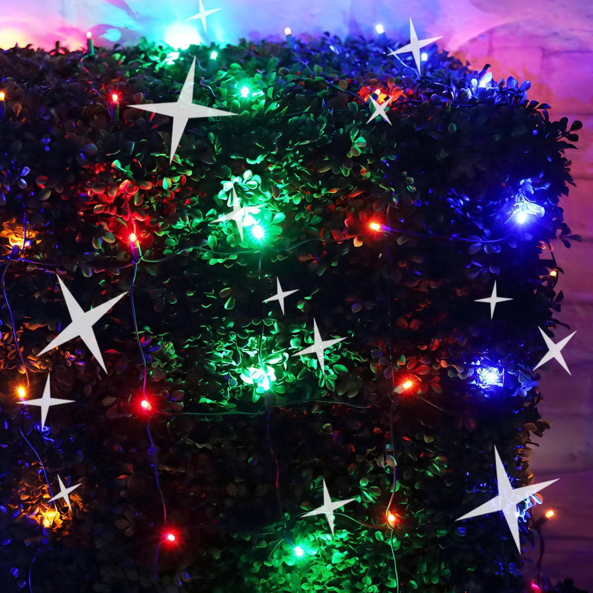 Shop For 4' x 6' Multicolor 5mm LED Smooth Fade DreamSpark Net Lights