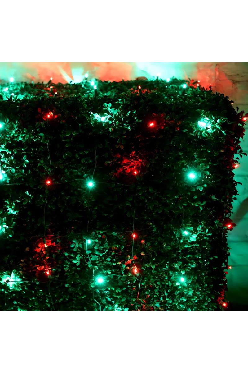 Shop For 4' x 6' Red and Green 5mm LED Christmas Net Lights