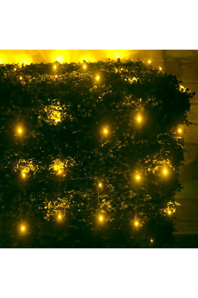 Shop For 4' x 6' Yellow 5mm LED Christmas Net Lights