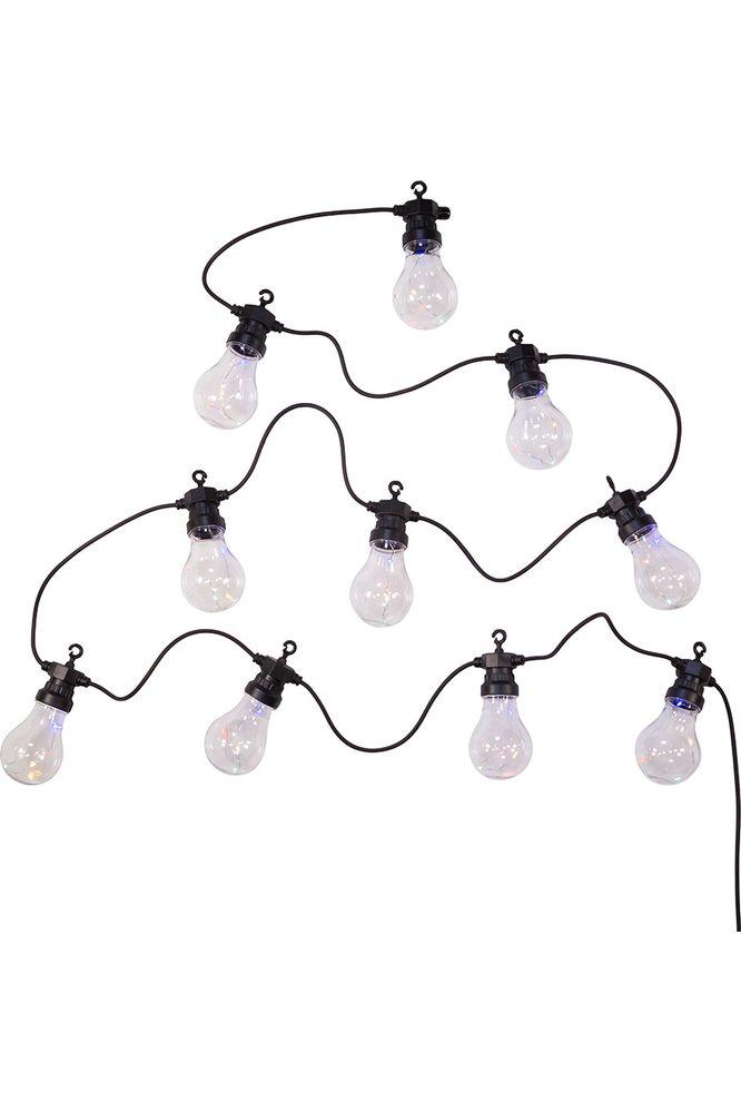 Shop For 40 - Light Edison Bulb Set with Multi - Colored Fairy Lights