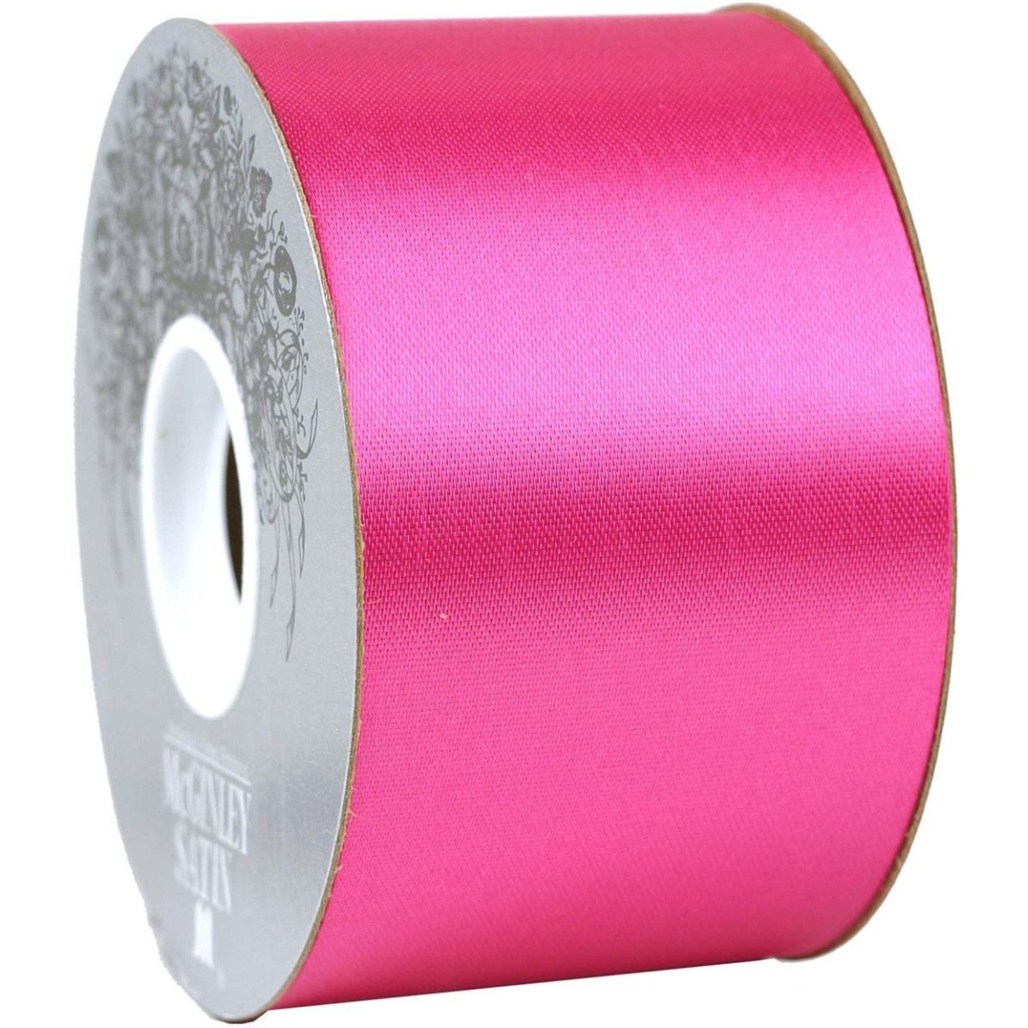 Shop For 40 McGinley Satin Acetate Ribbon Non Wired: Cyclamen (50 Yards)