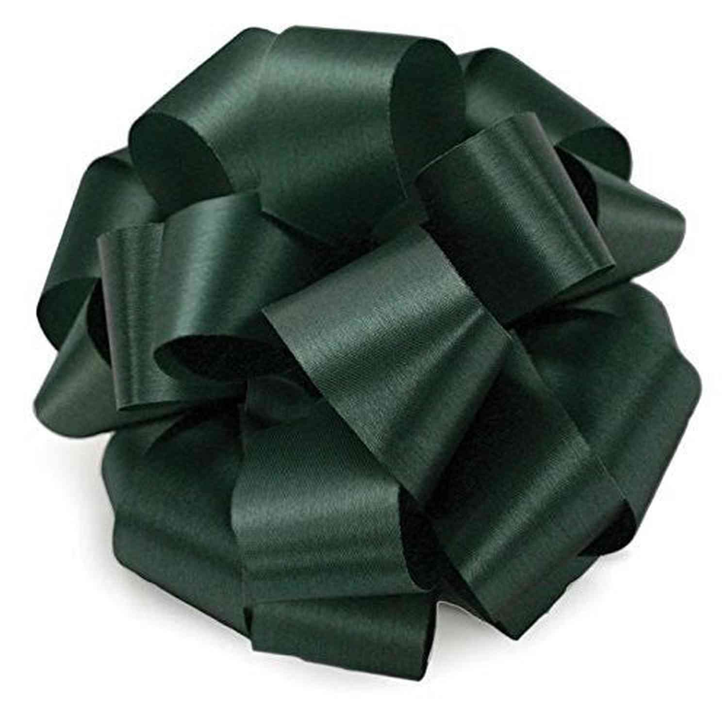Shop For 40 McGinley Satin Acetate Ribbon Non Wired: Hunter Green (100 Yards)