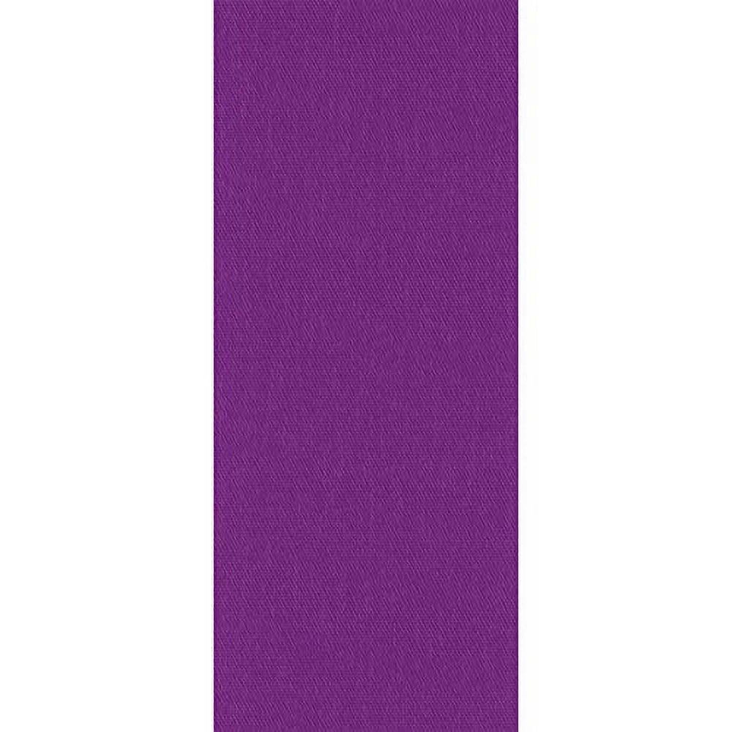 Shop For 40 McGinley Satin Acetate Ribbon Non Wired: Purple (50 Yards)