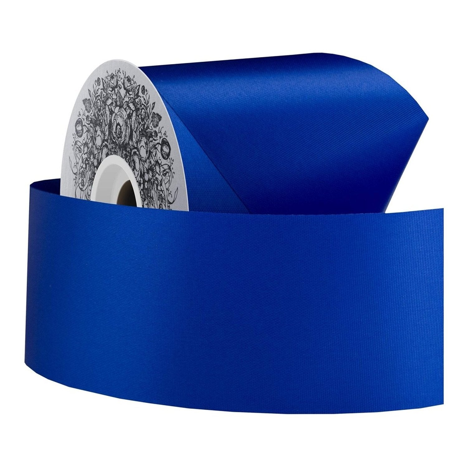 Shop For 40 McGinley Satin Acetate Ribbon Non Wired: Royal Blue (100 Yards)