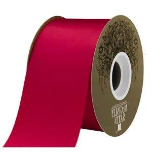 Shop For 40 Satin Acetate Ribbon Non Wired: Holiday Red (50 Yards)