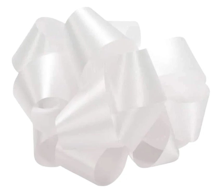 Shop For 40 Satin Acetate Ribbon Non Wired: White (50 Yards)