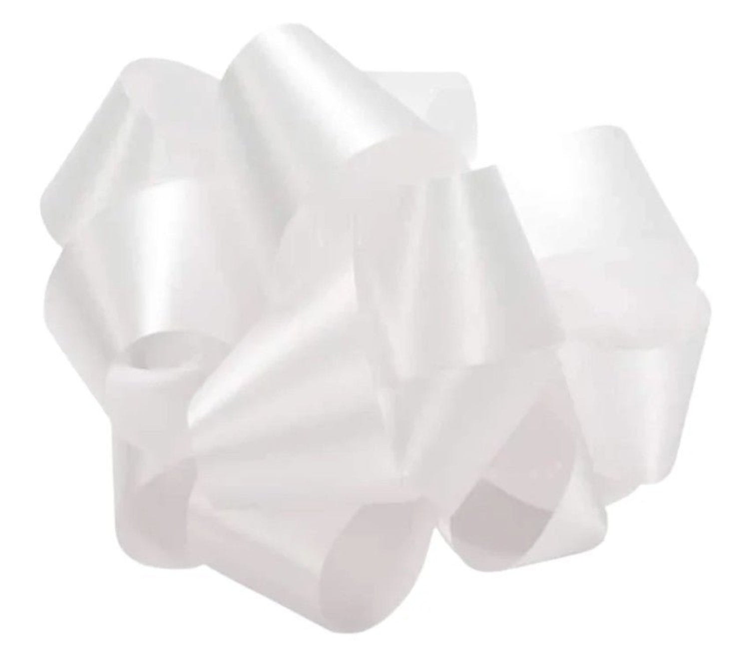 Shop For 40 Satin Acetate Ribbon Non Wired: White (50 Yards)