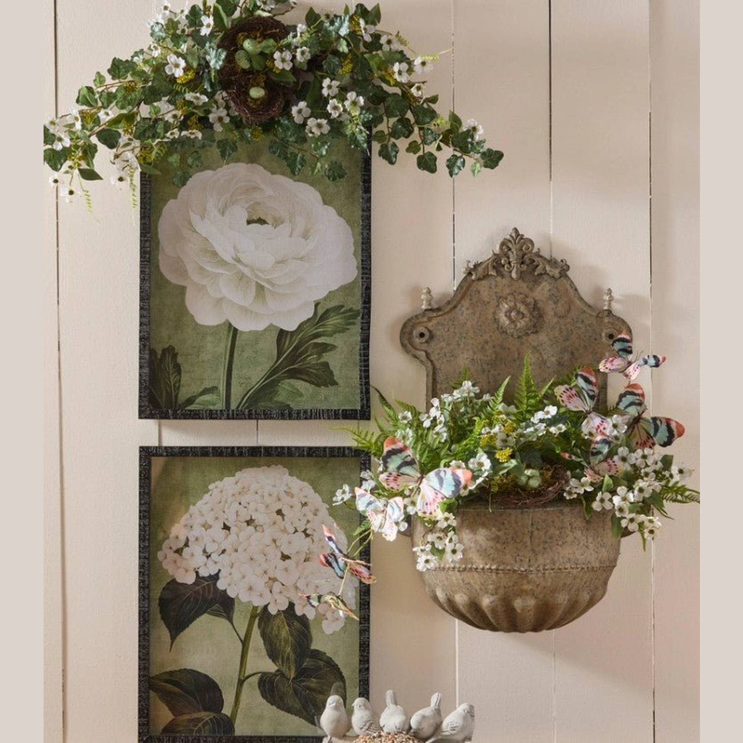 Shop For 41.5 inch Nest Dogwood and Ivy Swag