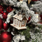 Shop For 4.25" Lighted Gingerbread House Ornament (Set of 3)