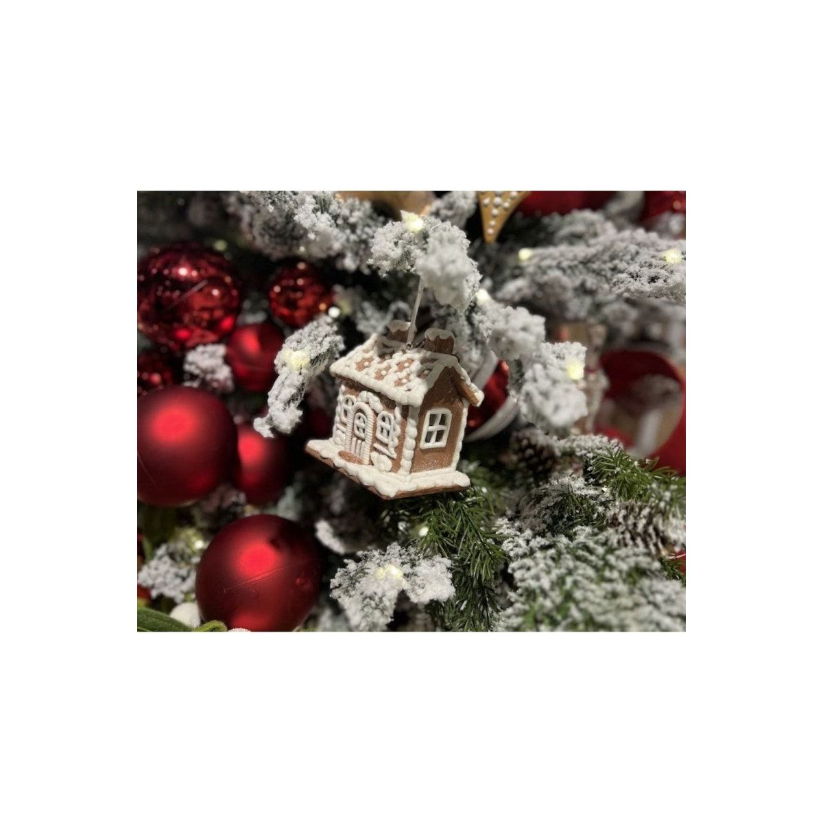 Shop For 4.25" Lighted Gingerbread House Ornament (Set of 3)