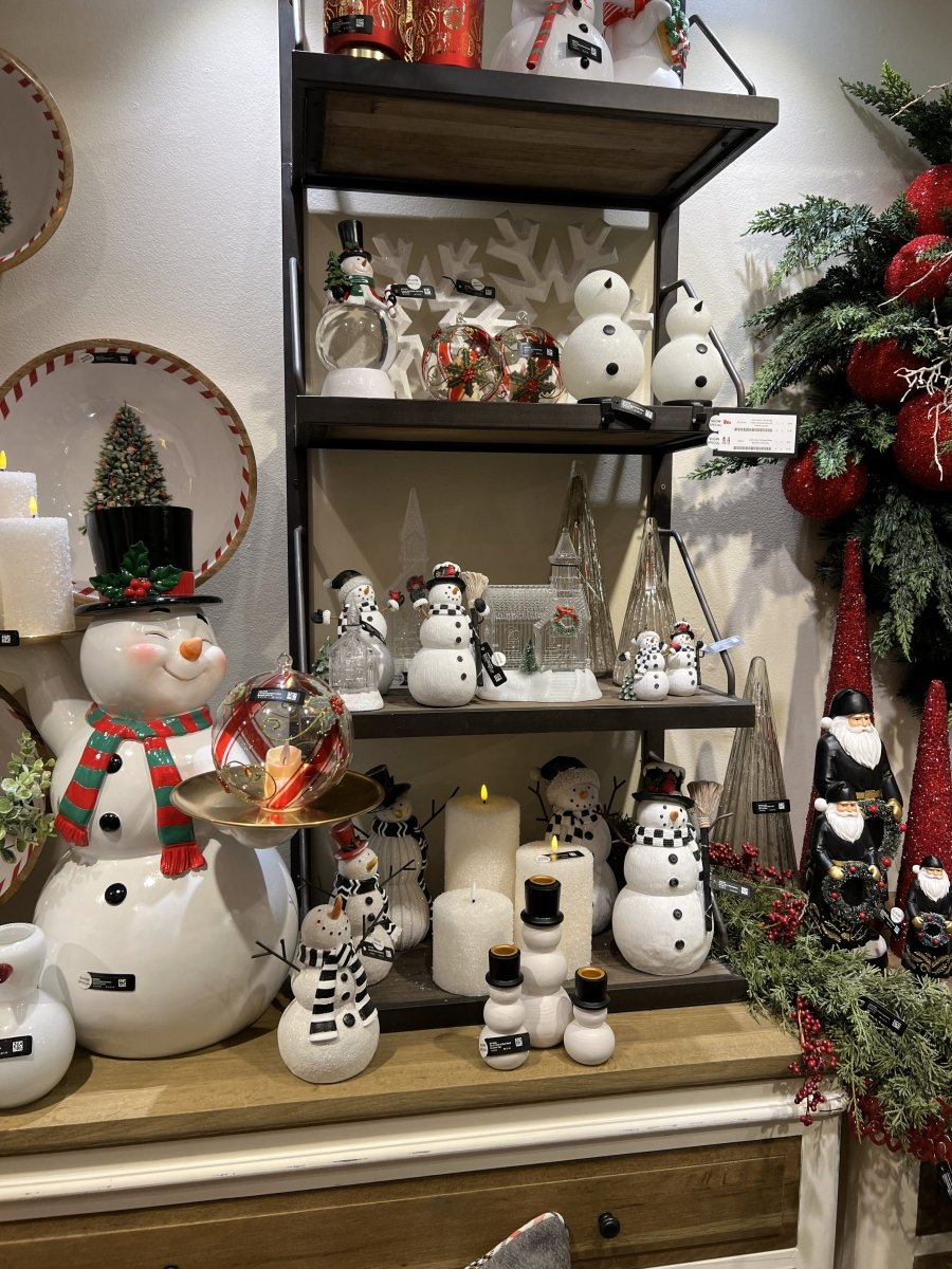 Shop For 4.25in Glittered Resin Vintage Snowmen Ornaments (Set of 2)