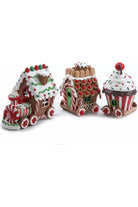 Shop For 4.3" LED Claydough Gingerbread Train (3 Piece Set)