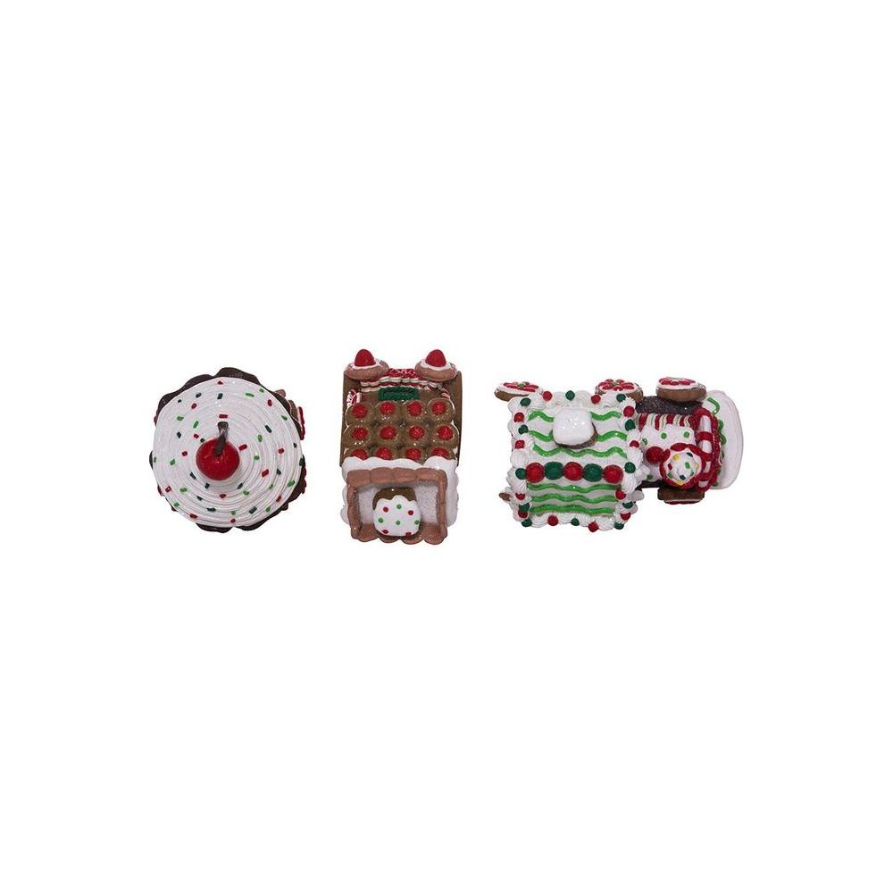 Shop For 4.3" LED Claydough Gingerbread Train (3 Piece Set)